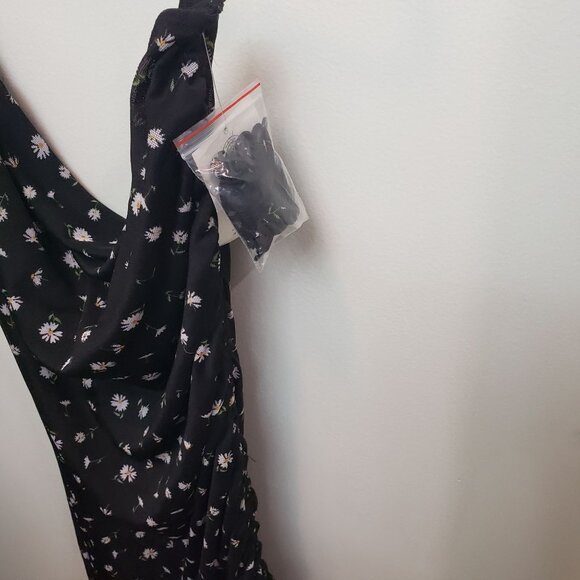 No Boundaries Y2K Black Floral Dress Size XXL - Picture 6 of 6